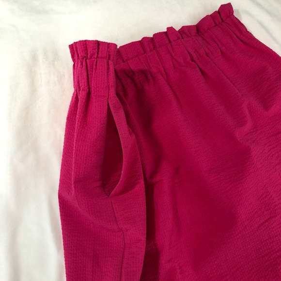 Lauren James Collection Scalloped Seersucker Skirt - Picture 3 of 6